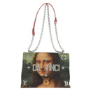 LOUIS VUITTON Masters Collection Mona Lisa Pochette Chain Bag Roze Auth159873SAM-13