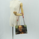 LOUIS VUITTON Masters Collection Mona Lisa Pochette Chain Bag Roze Auth159873SAM-33