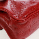 LOUIS VUITTON Monogram Clutch Bag Red LV Auth 159874SAV-15