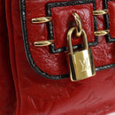LOUIS VUITTON Monogram Clutch Bag Red LV Auth 159874SAV-18