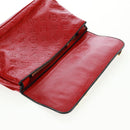 LOUIS VUITTON Monogram Clutch Bag Red LV Auth 159874SAV-19