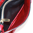 LOUIS VUITTON Monogram Clutch Bag Red LV Auth 159874SAV-23
