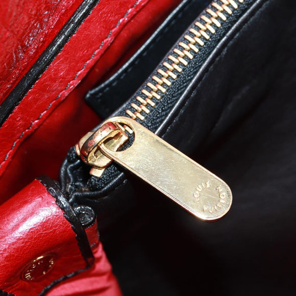 LOUIS VUITTON Monogram Clutch Bag Rot LV Auth 159874SAV