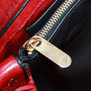 LOUIS VUITTON Monogram Clutch Bag Red LV Auth 159874SAV-24