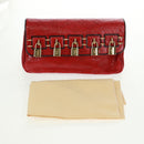 LOUIS VUITTON Monogram Clutch Bag Red LV Auth 159874SAV-12