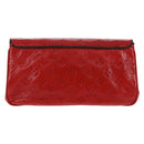 LOUIS VUITTON Monogram Clutch Bag Red LV Auth 159874SAV-2