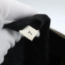 PRADA Hand Bag Leather 2way Beige Gold Auth 159876-26