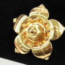 PRADA Chain Shoulder Bag Velor Black Gold Auth 159877SAV-20