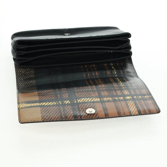 PRADA Hand Bag Nylon Black Silver Auth 159878V
