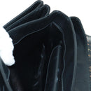 PRADA Hand Bag Nylon Black Silver Auth 159878V-23