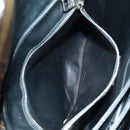 PRADA Hand Bag Nylon Black Silver Auth 159878V-26