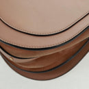 Chloe Nile Hand Bag Leather 2way Pink Gold Auth 159884V-16