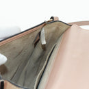Chloe Nile Handtasche Leder 2way Pink Gold Auth 159884V-23