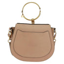 Chloe Nile Handtasche Leder 2way Pink Gold Auth 159884V-2