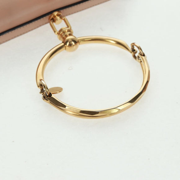 Chloe Nile Handtasche Leder 2way Pink Gold Auth 159884V