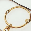Chloe Nile Handtasche Leder 2way Pink Gold Auth 159884V-14
