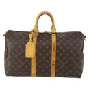 LOUIS VUITTON Monogram Keepall Bandouliere 45 Boston Bag M41418 LV Auth 159904-13