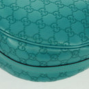 GUCCI GG Canvas Guccissima Bag Light Blue Silver Gold 232962 Auth 159906SAV-18