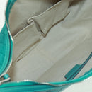 GUCCI GG Canvas Guccissima Bag Light Blue Silver Gold 232962 Auth 159906SAV-10