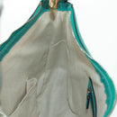 GUCCI GG Canvas Guccissima Bag Light Blue Silver Gold 232962 Auth 159906SAV-20