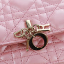 Christian Dior Cannage Miss Dior Chain Bag Leather 2way Pink Auth 159907SAM-19