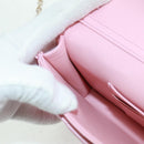 Christian Dior Cannage Miss Dior Chain Bag Leather 2way Pink Auth 159907SAM-23