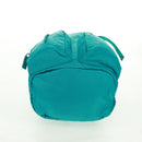 PRADA Backpack Nylon Turquoise Blue Silver Auth 159914V-5