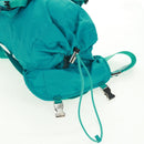 PRADA Backpack Nylon Turquoise Blue Silver Auth 159914V-9