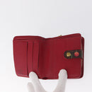 LOUIS VUITTON Monogram Cherry Compact zip Bifold Wallet M95005 LV Auth 159920-14