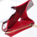 LOUIS VUITTON Monogram Cherry Compact zip Bifold Wallet M95005 LV Auth 159920-16