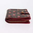 LOUIS VUITTON Monogram Cherry Compact zip Bifold Wallet M95005 LV Auth 159920-7