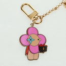 LOUIS VUITTON Monogram Vivienne BFF Christmas Chain Gold M00503 Auth 159921SAM-2