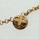LOUIS VUITTON Monogram Vivienne BFF Christmas Chain Gold M00503 Auth 159921SAM-5