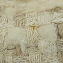 CHANEL Jacket Skirt Setup Tweed White CC Auth 159923V-12