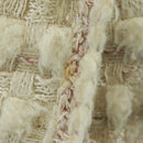 CHANEL Jacket Skirt Setup Tweed White CC Auth 159923V-8