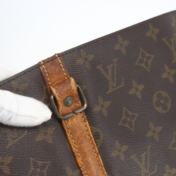 LOUIS VUITTON Monogram Sac Shopping Tote Bag M51108 LV Auth 159930