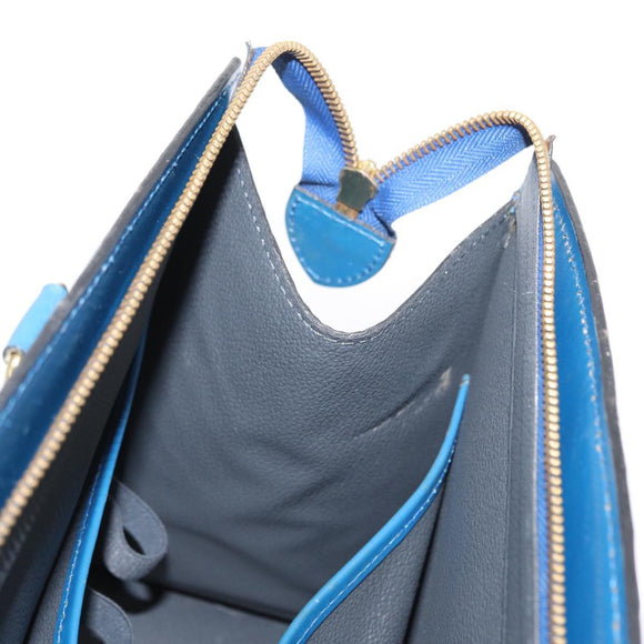 LOUIS VUITTON Epi Riviera Hand Bag Blue M48185 LV Auth 159932