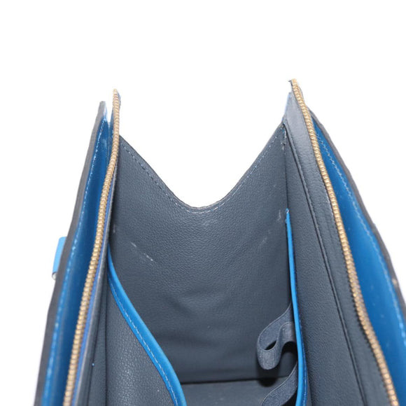 LOUIS VUITTON Epi Riviera Hand Bag Blue M48185 LV Auth 159932