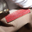 CARTIER Marcello Hand Bag Leather Brown Auth 159935-22