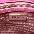 PRADA Galleria Hand Bag Safiano leather 2way Pink Gold Auth 159946-23