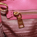 PRADA Galleria Hand Bag Safiano leather 2way Pink Gold Auth 159946-28