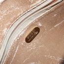 GUCCI GG Plus Supreme Web Sherry Line Shoulder Bag PVC Beige Gold Auth 159949-16