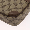 GUCCI GG Supreme Shoulder Bag PVC Beige Gold 007 115 6423 Auth 159950-11