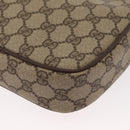 GUCCI GG Supreme Shoulder Bag PVC Beige Gold 007 115 6423 Auth 159950-13