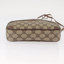 GUCCI GG Supreme Shoulder Bag PVC Beige Gold 007 115 6423 Auth 159950-9