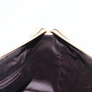 GUCCI GG Supreme Hand Bag PVC Leather Outlet White Gold 264210 Auth 159960-17