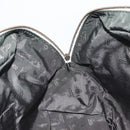 GUCCI Horsebit Boston Bag Leather Gold White Auth 159962-19