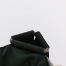 PRADA Backpack Nylon Green Silver Auth 159970-15