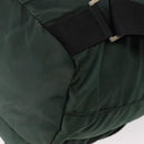 PRADA Backpack Nylon Green Silver Auth 159970-20