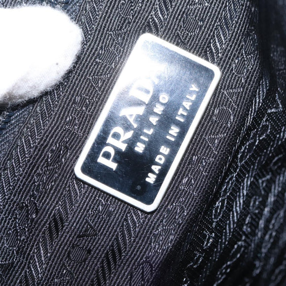 PRADA Backpack Nylon Green Silver Auth 159970